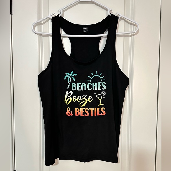 Beaches, Booze & Besties Tank, Size Medium - Picture 3 of 5